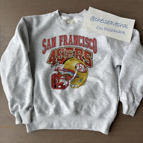 Vintage San Francisco 49ers Football Sweatshirt Retro 90s NFL 49ers Shirt Tee - Picture 1 of 2